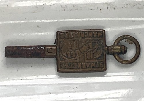 Antique pocket watch - antique, key