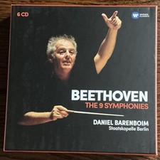 Beethoven: The Symphonies: Barenboim: Staatskapelle Berlin: Warner 6 CD Box Set