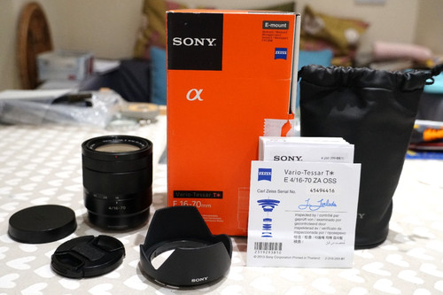Sony zeiss vario - sony, t