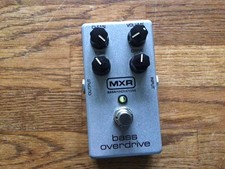 MXR BASS OVERDRIVE PEDAL