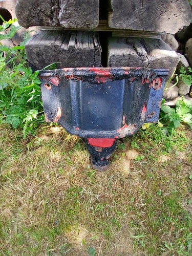 Vintage cast iron rainwater - cast,