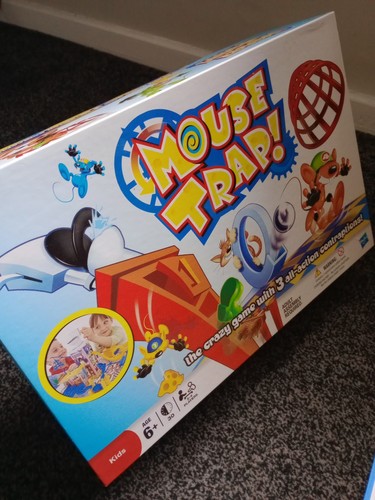 Mouse trap board game complete - trap,