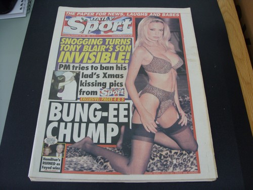 Vintage daily sport newspaper - daily,