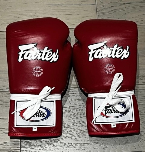 Fairtex bgl6 red lace - red, lace-up