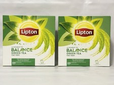 Lipton A Moment to Balance Green Tea – 200 Enveloped Tea Bags (2 x 100 Packs)
