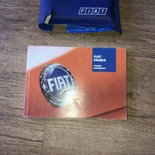 FIAT PANDA Owner Handbook Manual with 5 items