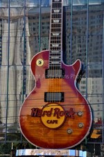Hard Rock Cafe guitar Las