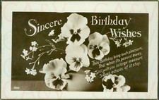 Sincere Birthday Wishes 3350 
