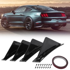 4xShark Fins Rear Bumper