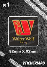 Walter Wolf racing stickers F1