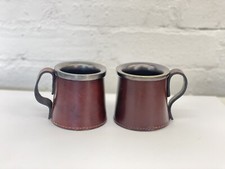 2 x Real Hide Leather And