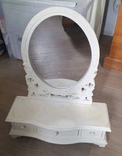 Used Dressing Table Mirror with Drawers