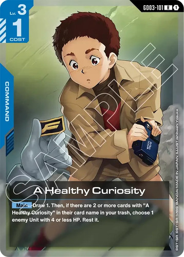 Healthy curiosity - r,