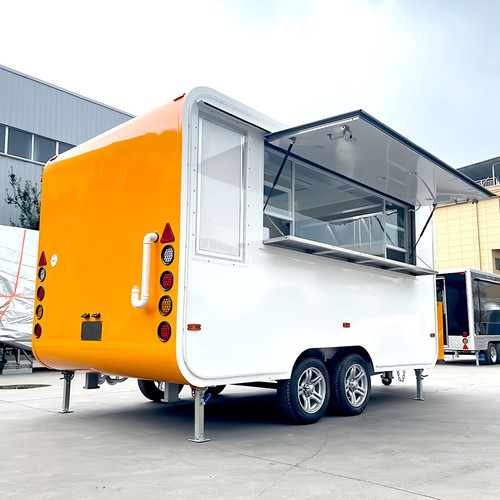 Food truck trailer - food, mobile