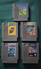 5x Nintendo Entertainment System (NES) Cartridge Only Game Bundle PAL