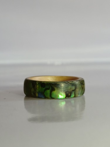 Handcrafted bentwood ring - bentwood,