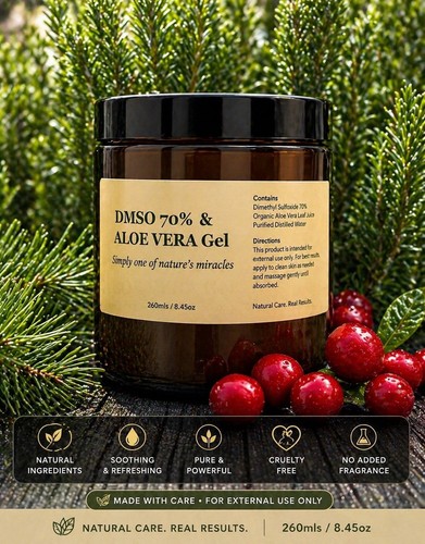 Dmso gel aloe - 70%, vera