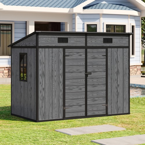 Large plastic shed - plastic,