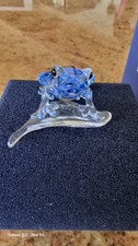 Swarovski SCS 2009 SCS Blue Dart Frog 955439 - Mint Condition & Boxed Rare