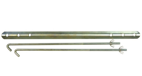 Battery retaining bracket kit - battery,