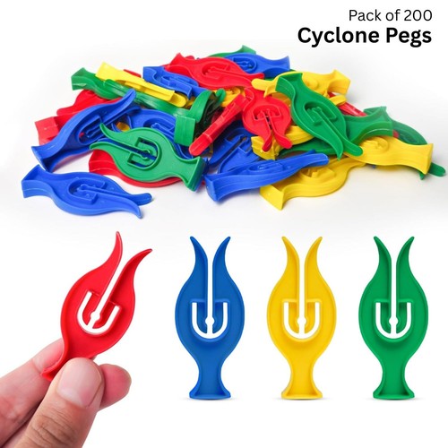 200 clothes pegs - 200,