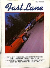 FAST LANE MAGAZINE MAY-1985 -