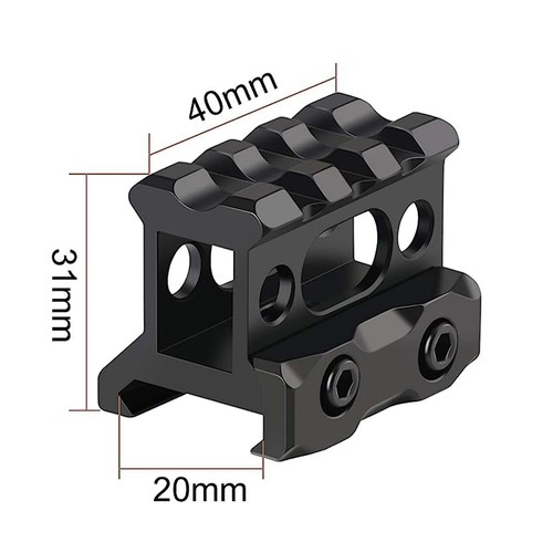Tactical 20mm picatinny weaver - tactical, picatinny/weaver