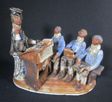 Lovely Vintage Unusual Seven Springs Pottery School Classroom Sculpture Figurine