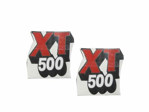 Yamaha 1981 xt500 side panel - 1981,
