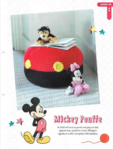 Disney mickey pouffe - mickey,