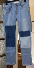Victoria Beckham Distressed Patch Jeans size 29 lovely jeans RRP£495!