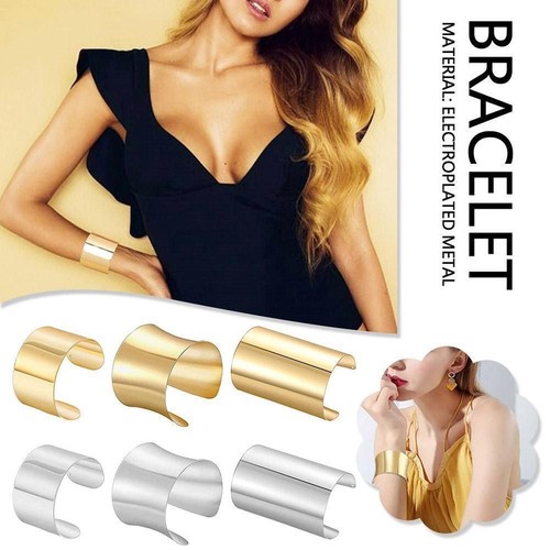 Geometry open armlet - open, bracelet
