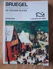 Bruegel by Arturo Bovi Dolphin Art Book softcover 1978 80 colour plates