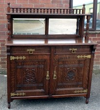 Arts & Crafts sideboard solid