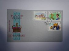 Falkland Islands Silver Jubilee 1977 FDC