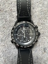 TIMEX Expedition Chronograph Dial Indiglo Men's Watch - T42351 black