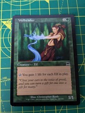 MTG - Wellwisher x1 - Onslaught - Green - Elf - Excellent