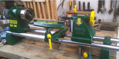 Record power wood - wood, lathe