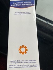 DMC Floss Stickers