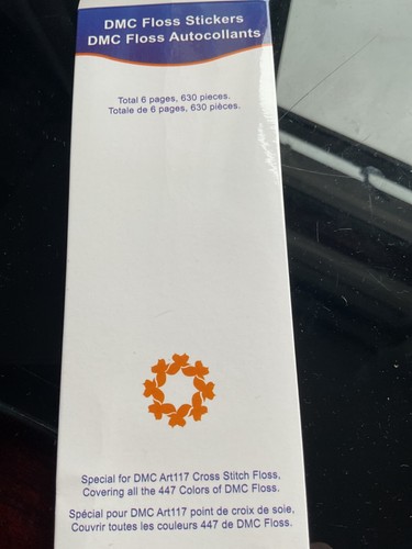 Dmc floss stickers - dmc,