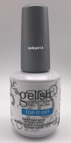 Gelish top off nail - gelish, it