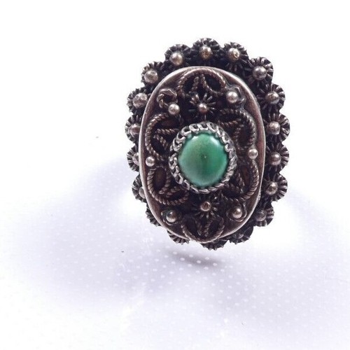 Poison ring opens - poison, sterling