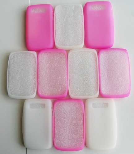Mixed white pink - 10, +