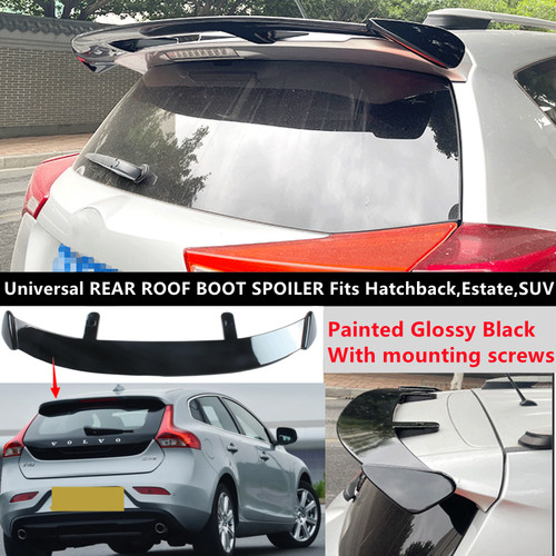 Universal glossy black rear - universal,