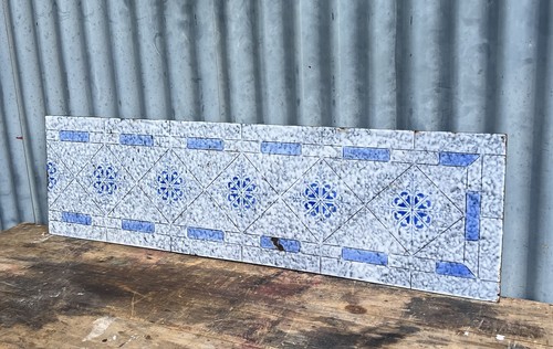 Vintage enamel splashback - vintage,