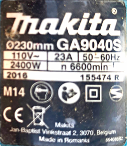 Makita ga9040s 110v - ga9040s, 2400w