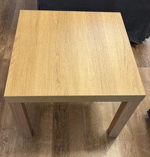 IKEA Lack Small Coffee Table 55cm X 55cm Oak Effect