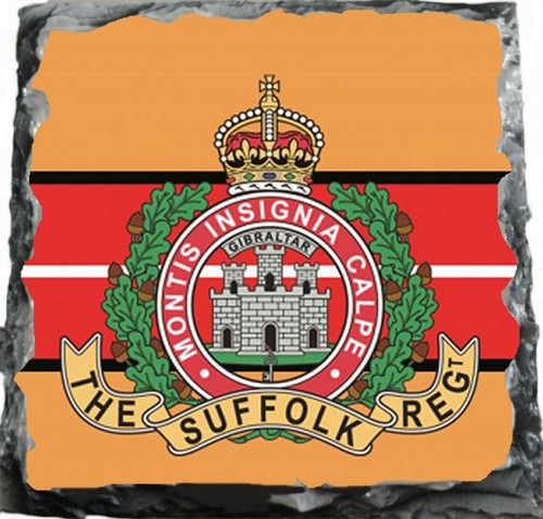 Suffolk regiment military rock - regiment,