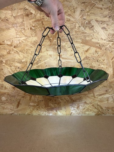 Tiffany style glass pendant - glass,