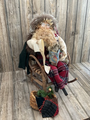 Primitive signed christmas - signed,